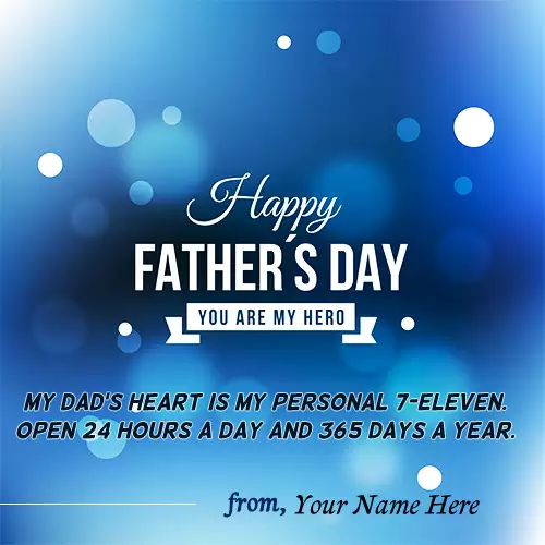 Inspirational Fathers Day Messages Images With Name